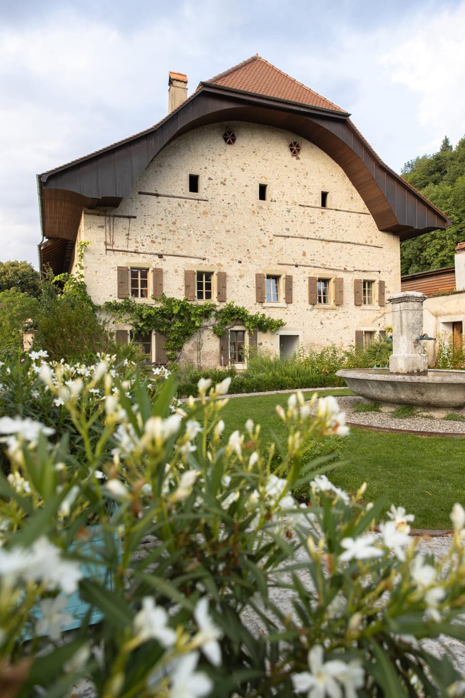 Property building, Day, Garden view