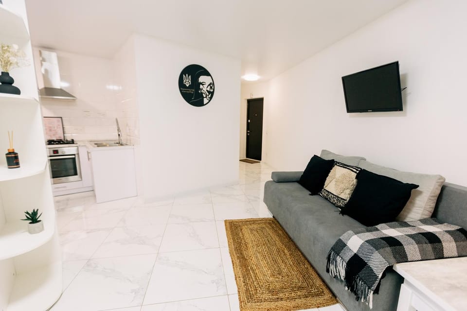 Scandi студія в ЖК Київський Apartment in Ukraine