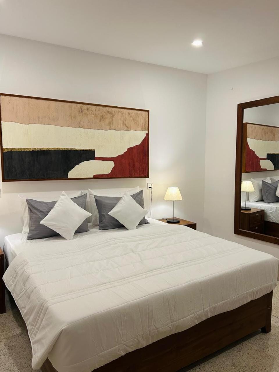Photo of the whole room, Bedroom