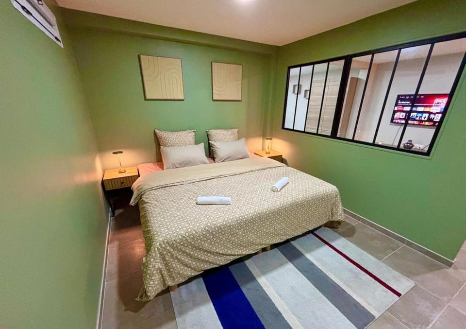 Le Cocon Vert - Option Sauna en suppléments Apartment in Hauts-de-France