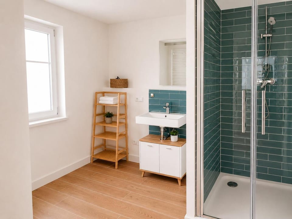 Shower, Bath, towels