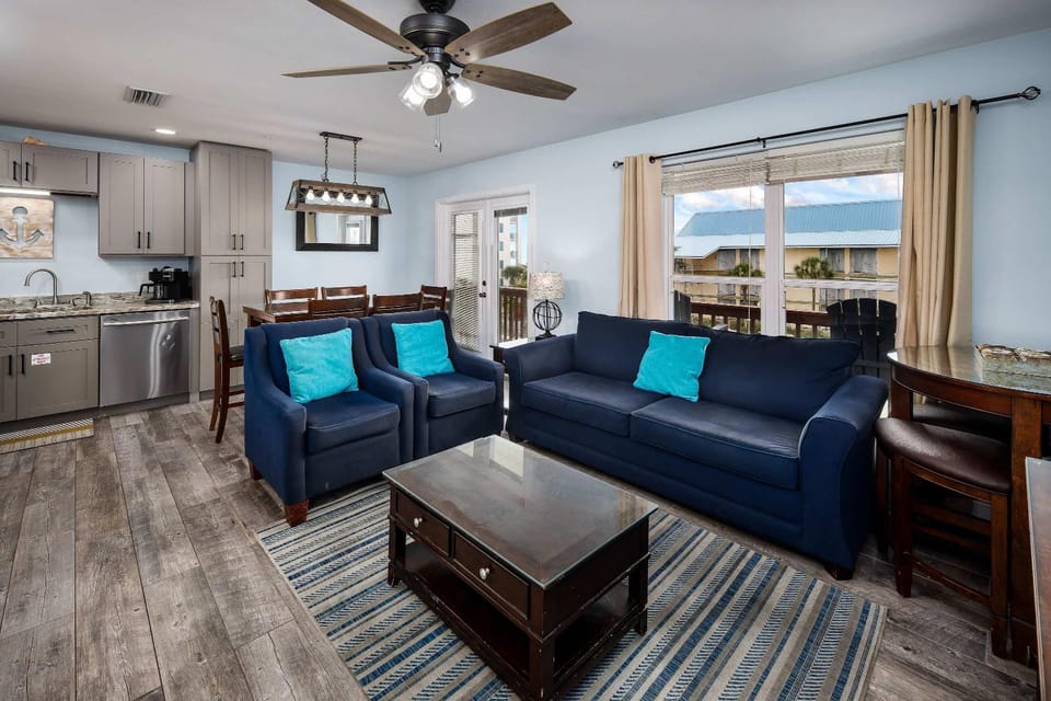 Sunset Cottages 6C Pet friendly condo House in Okaloosa Island