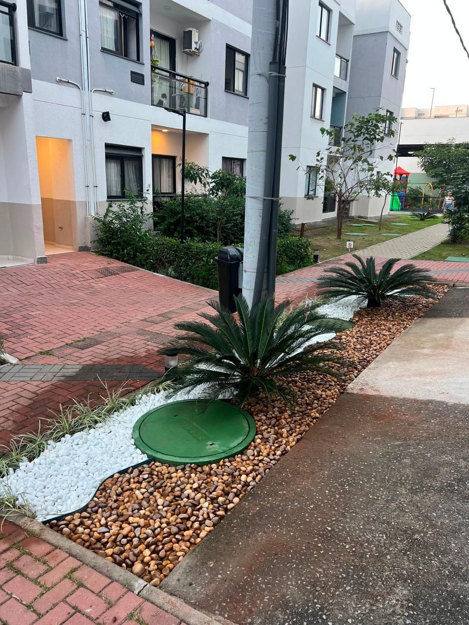 Property building, Garden