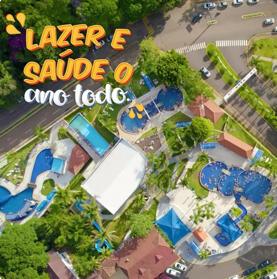 Apartamento à 500 metros das termas Apartment in State of Santa Catarina