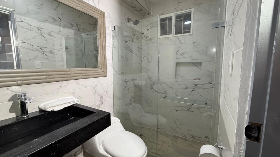 Shower, Toilet, Bathroom, towels