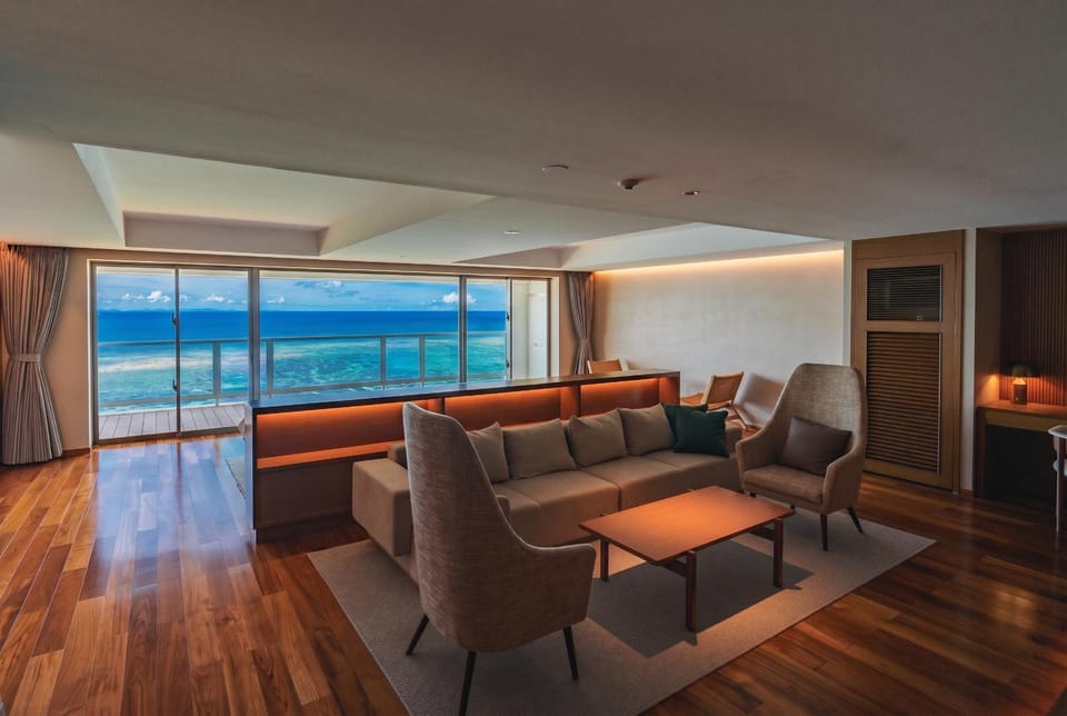 Natural landscape, View (from property/room), Seating area, Sea view