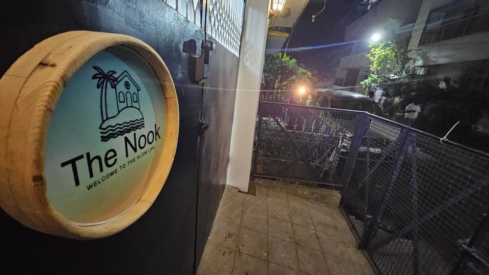 Facade/entrance, Night, Property logo or sign, Street view, Quiet street view