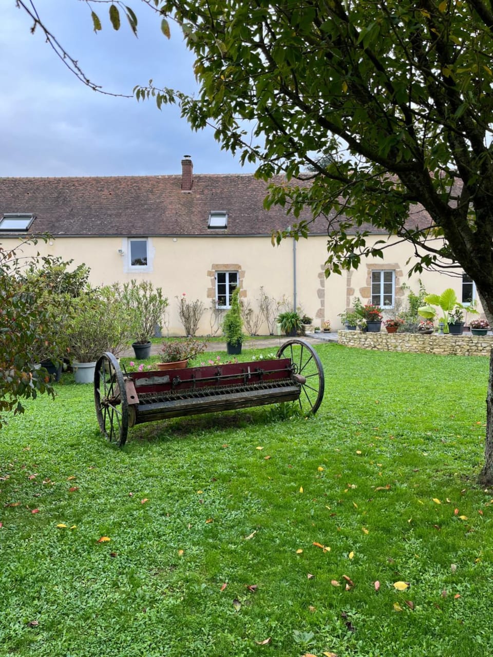 Property building, Garden