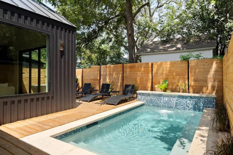 Zen Haus East Austin Spa Retreat Pool Sauna Gym House in Austin