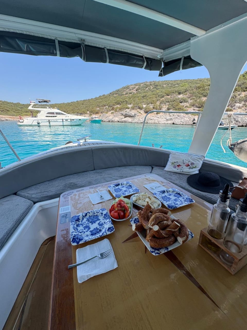 KAÇAMAK YACHTiNG Docked boat in Bodrum