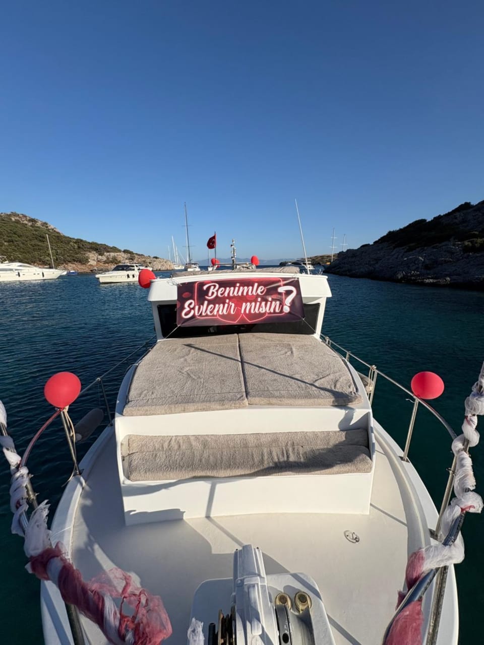 KAÇAMAK YACHTiNG Docked boat in Bodrum
