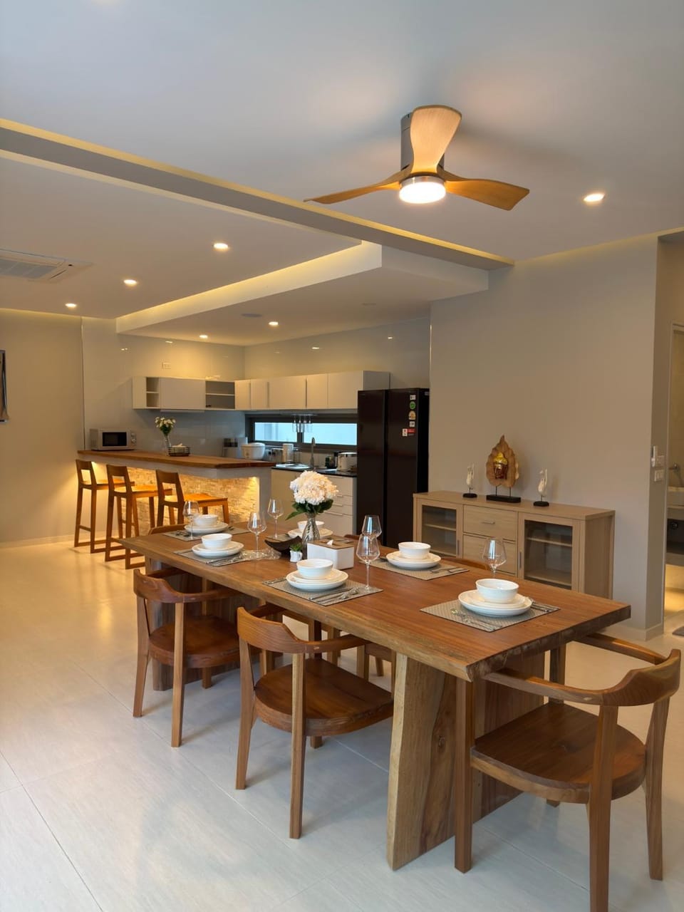 CH Villa Travertine Stone Villa in Ko Samui