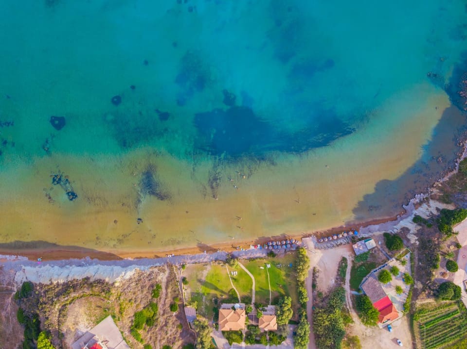 Natural landscape, Bird's eye view, Garden, Beach