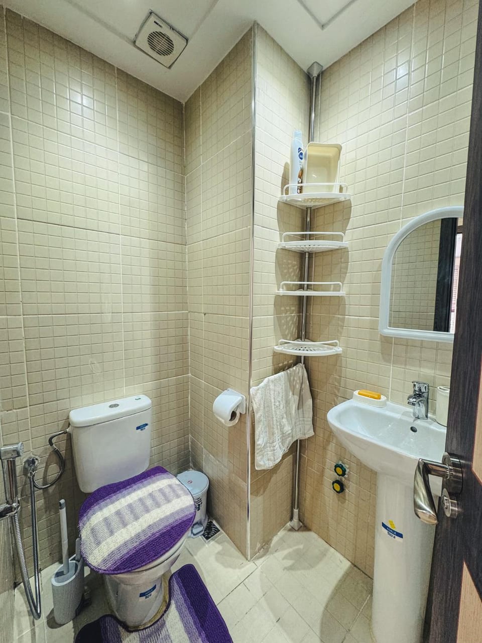 Shower, Toilet, Bathroom, towels