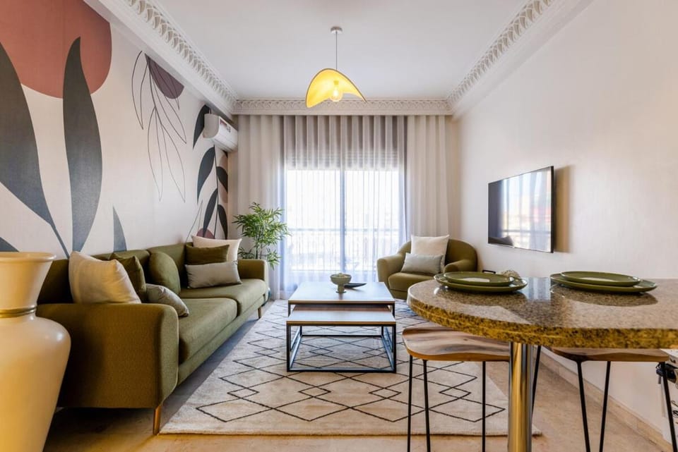 One bedroom studio in Guéliz, pool & gym Apartment in Marrakesh