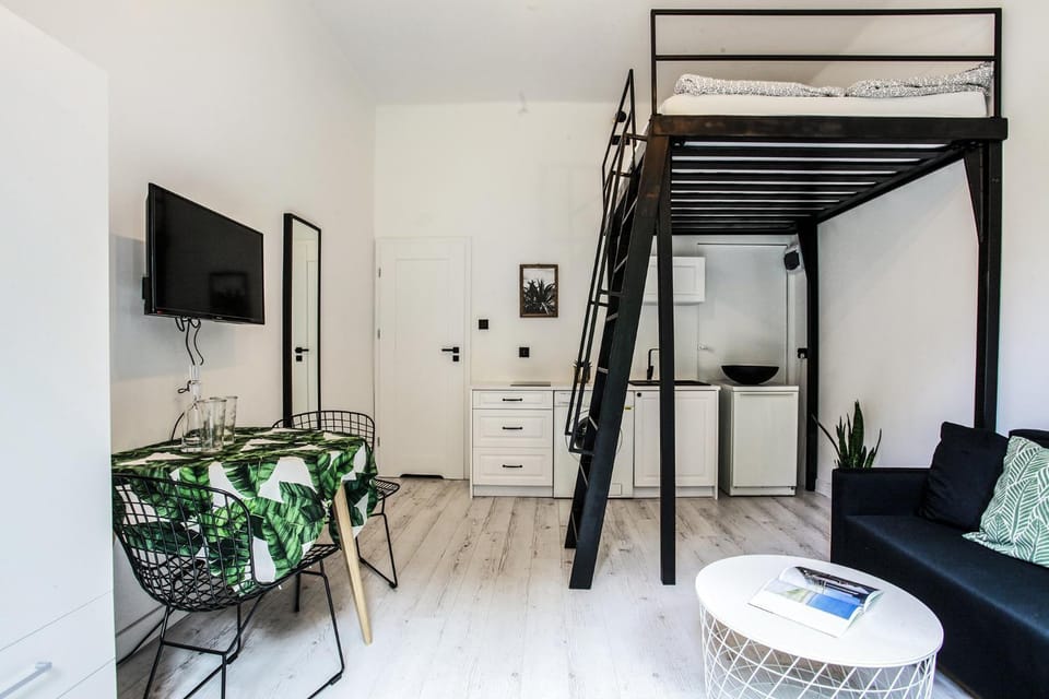 Studio Black&White z parkingiem Apartment in Sopot