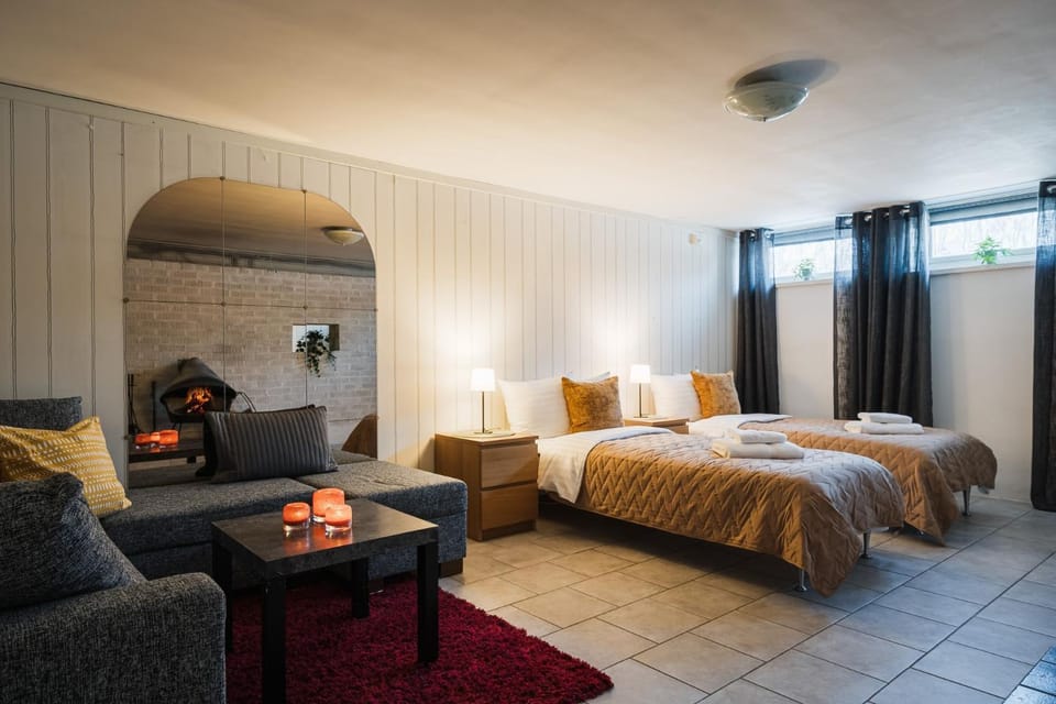 Guestly Homes - Charming 3BR House with Two Showers Villa in Norrbotten County, Sweden