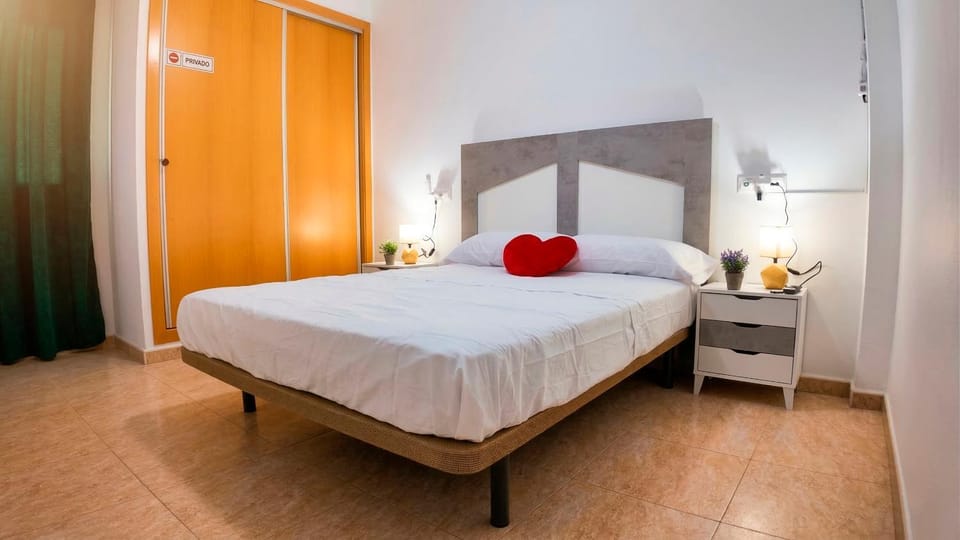 Bed, Photo of the whole room, Bedroom, towels, wardrobe