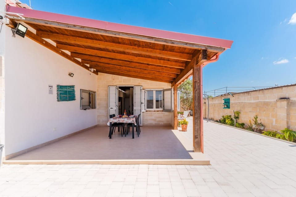 Property building, Patio