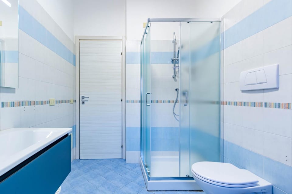 Shower, Toilet, Bathroom, towels