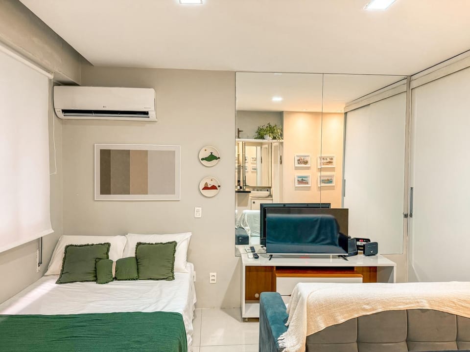 Apartamento moderno frente Praia do Flamengo perto do metrô Apartment in Rio de Janeiro