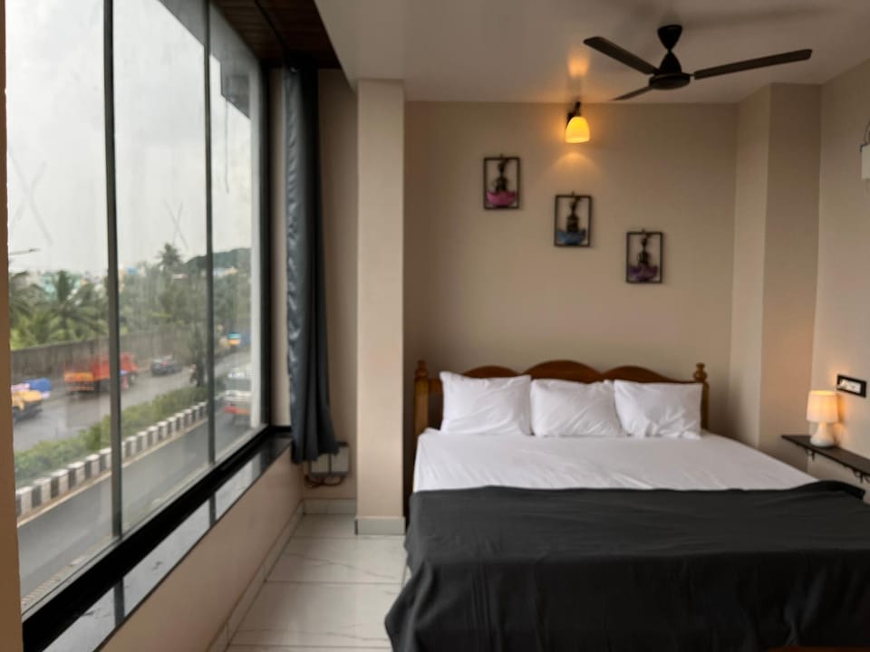 Bed, View (from property/room), Decorative detail