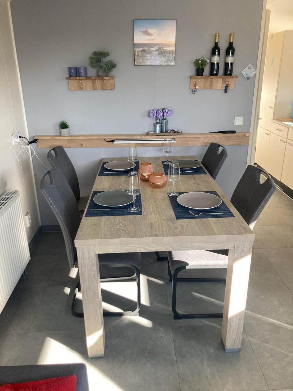 Breskens Chalet Lauri mit Zaun Haus Nr H213 House in Zeeland, Netherlands