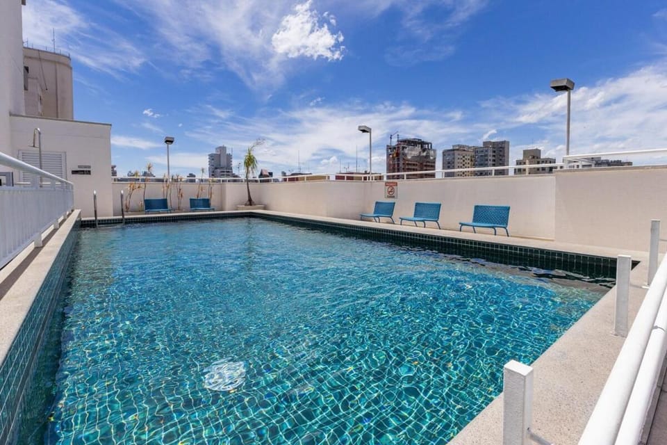 Apê Confortável 1 dorm. República | Vaga e Piscina Apartment in Sao Paulo City