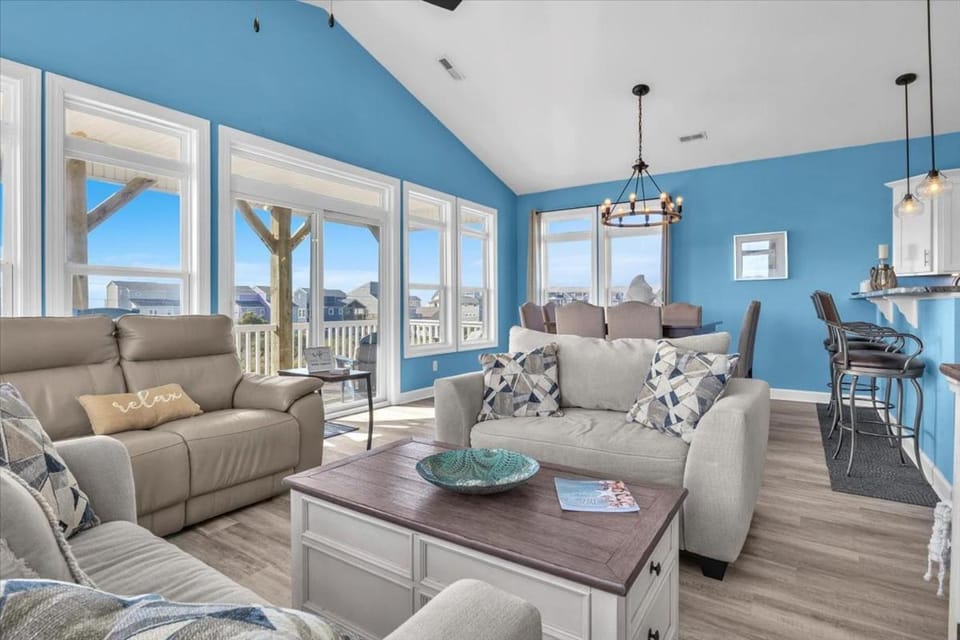 Sunsets and the Sea House in North Topsail Beach