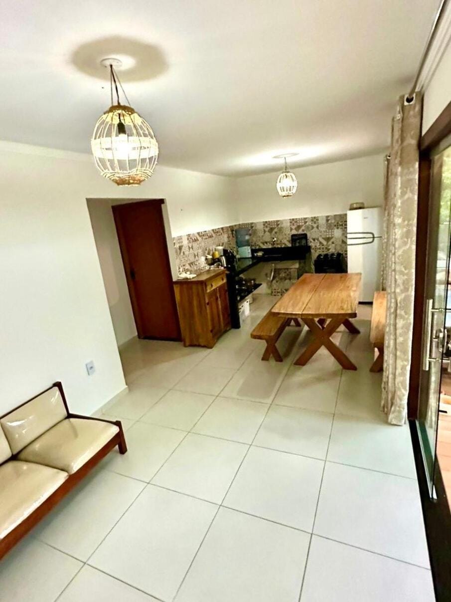 Kitchen or kitchenette, Dining area, stove