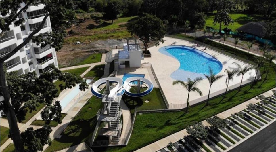 Pool view, Swimming pool