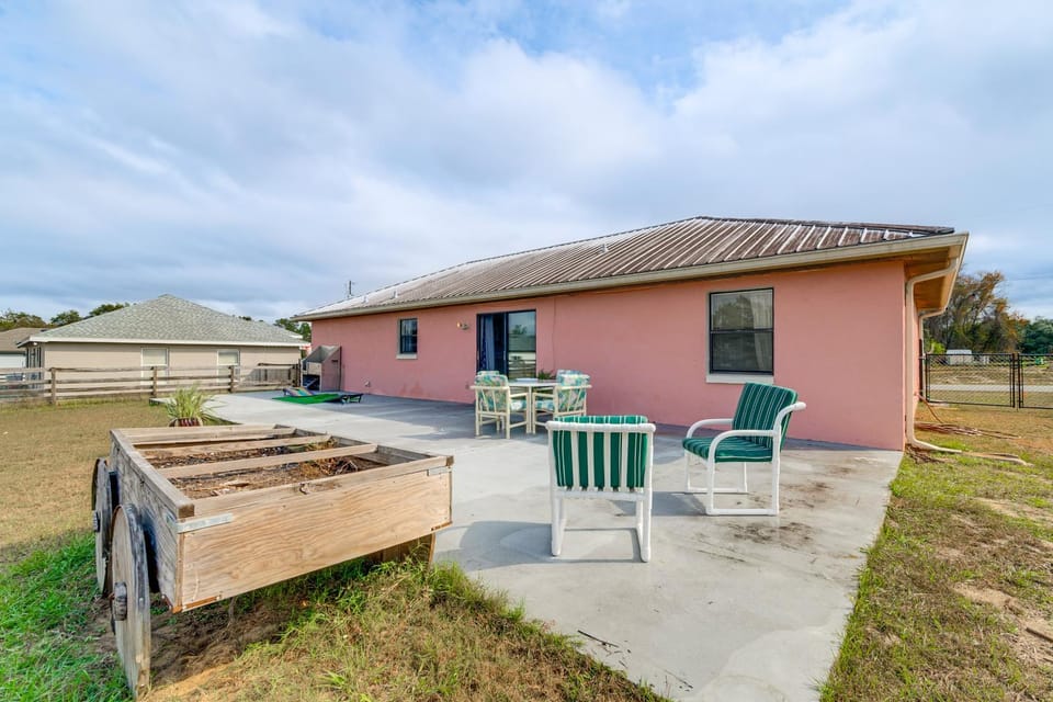 Patio & Pet-Friendly Yard! Ocala Home Near Golfing House in Florida