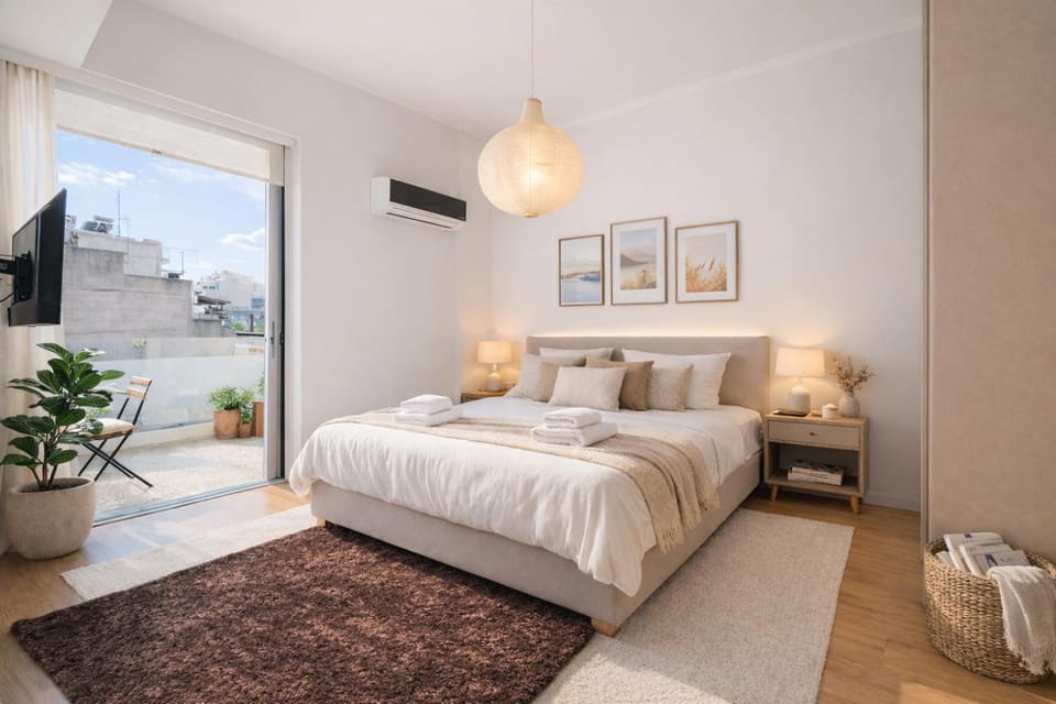Bed, TV and multimedia, Bedroom