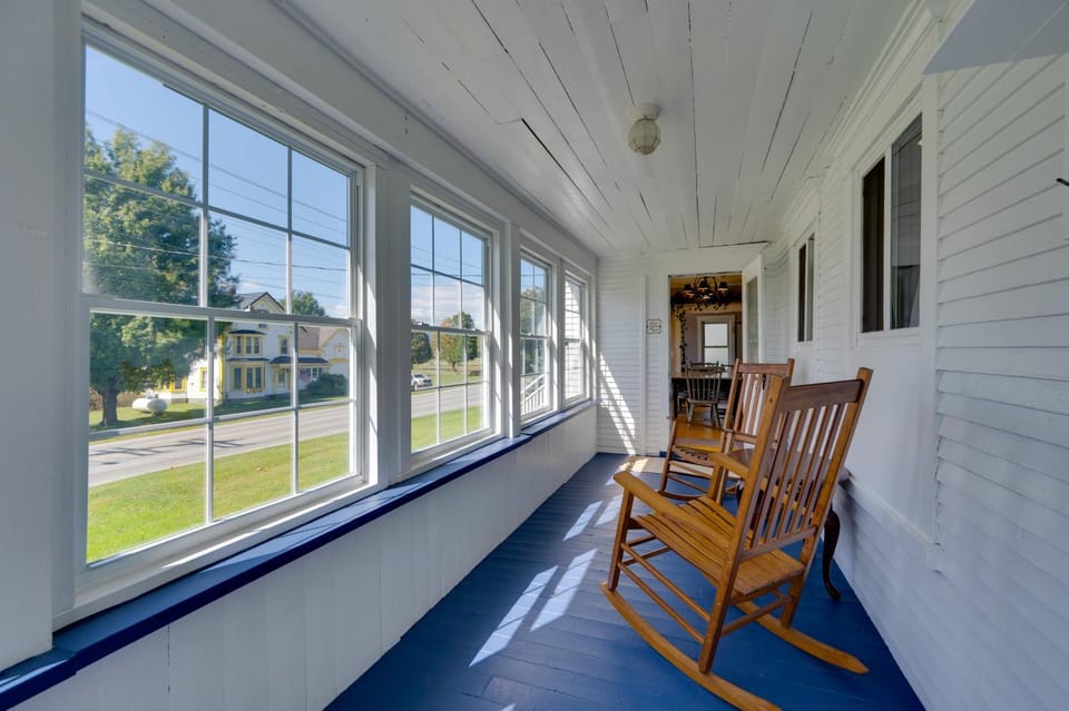 Green Mountain Views! Lowell Getaway Near Skiing House in Orleans