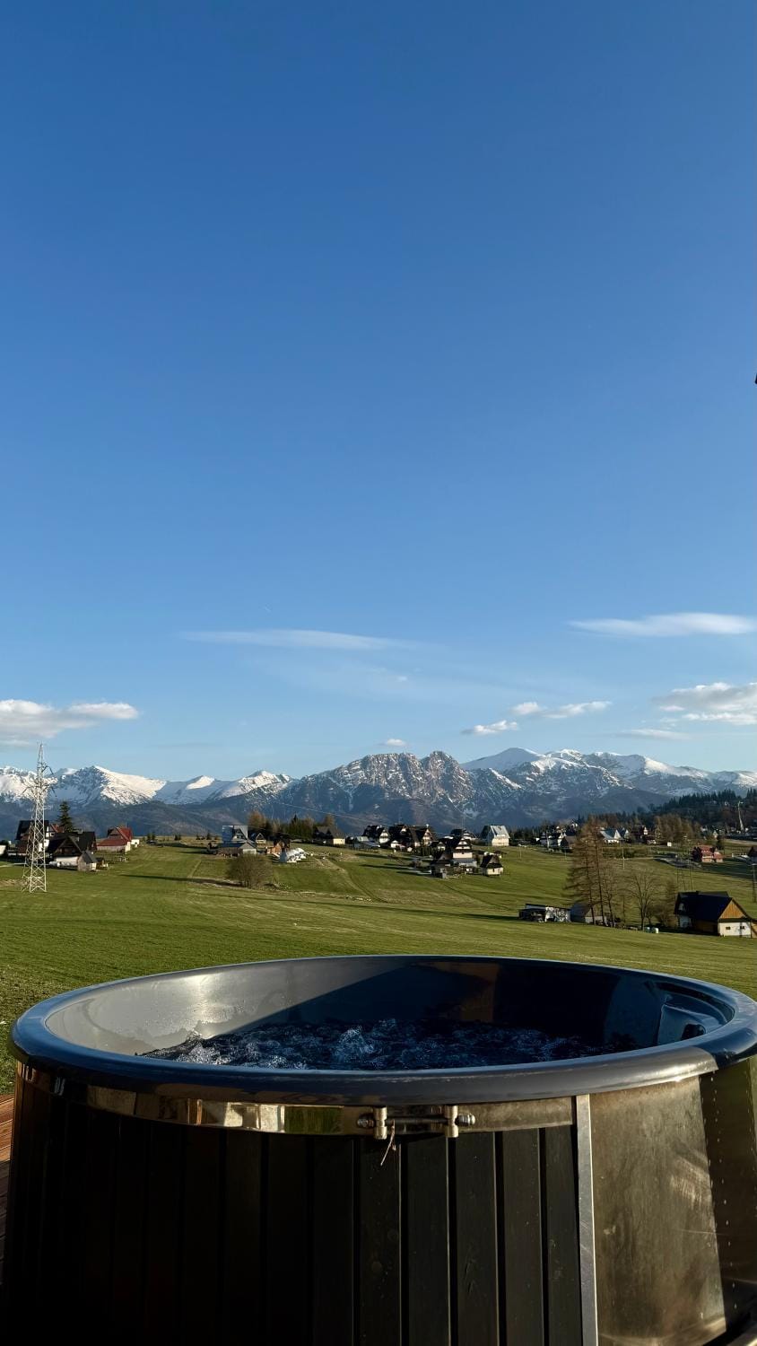 SkyView Wierch Private Jacuzzi Mountain View Chalet in Zakopane