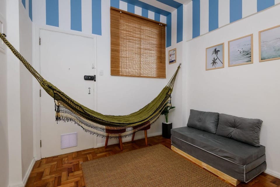 1BDR, 1 Min from the Sea in Copacabana |GS 738/507 Apartment in Rio de Janeiro