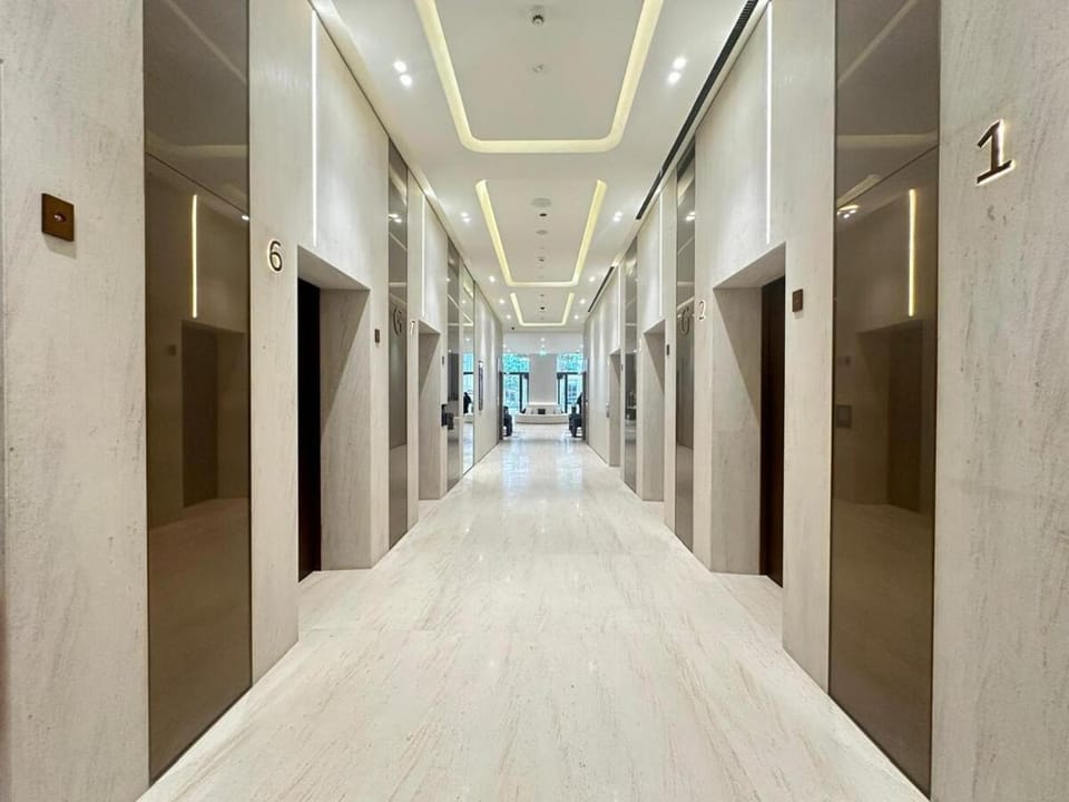 Luxury 1BR - Private Balcony Pool & Smart Home - Binghatti Phantom JVC Apartment in Dubai