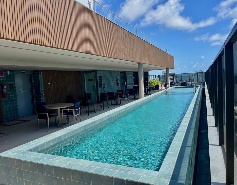 Studio funcional de alto padrão a duas quadras da praia de Boa Viagem Apartment in Recife
