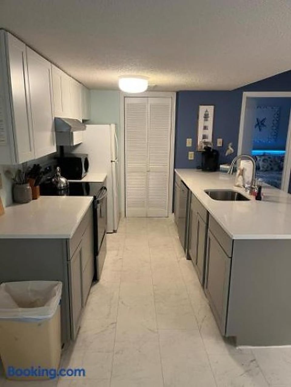 Kitchen or kitchenette, kitchen
