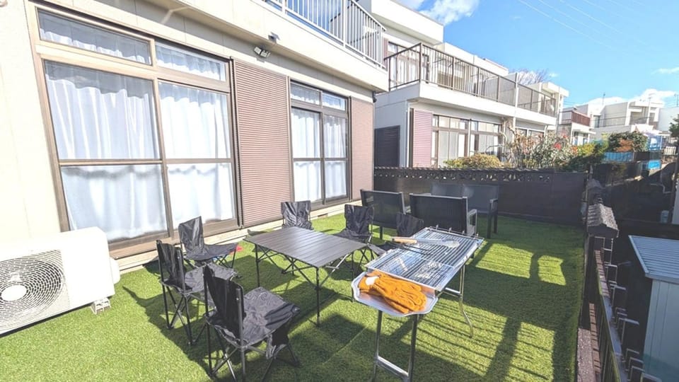 Property building, Day, Garden, View (from property/room), Garden view