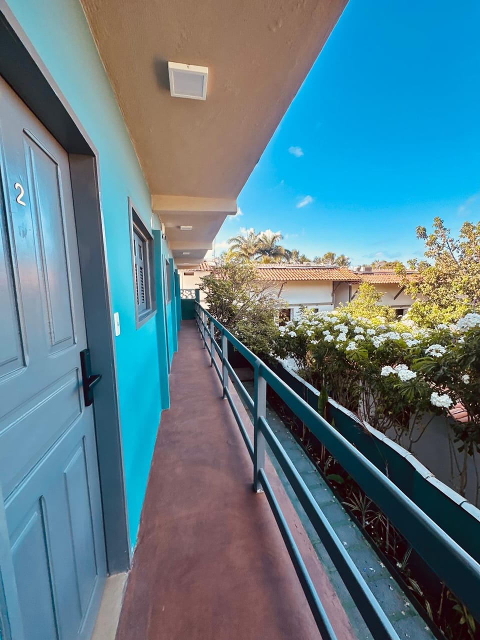 Patio, Balcony/Terrace, Inner courtyard view