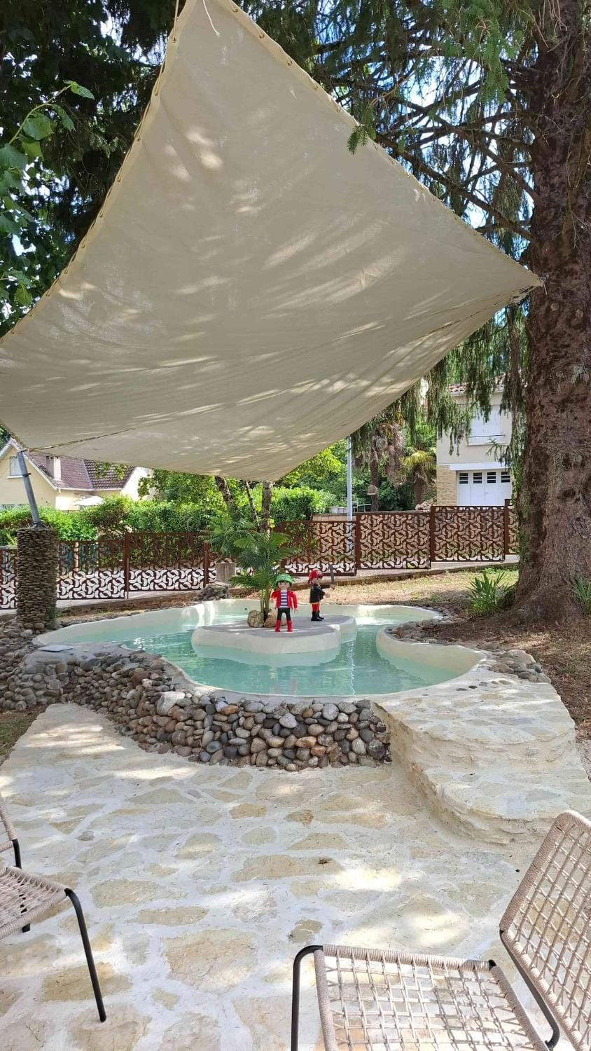 Natural landscape, Pool view, Swimming pool, Swimming pool