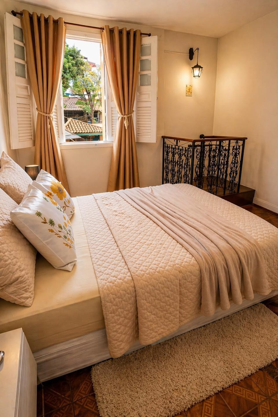 Photo of the whole room, Bedroom