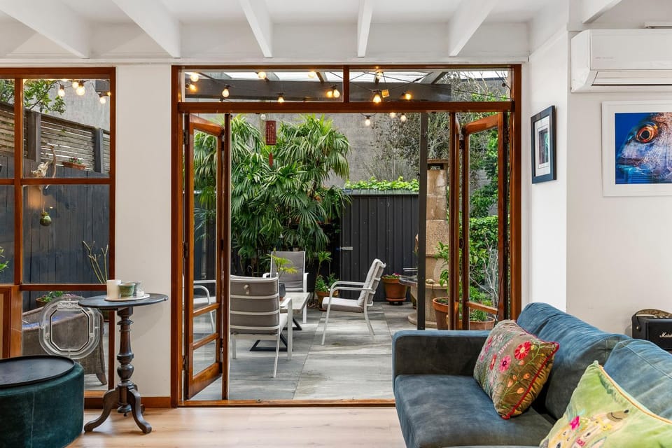 Patio, Garden, Seating area, Garden view