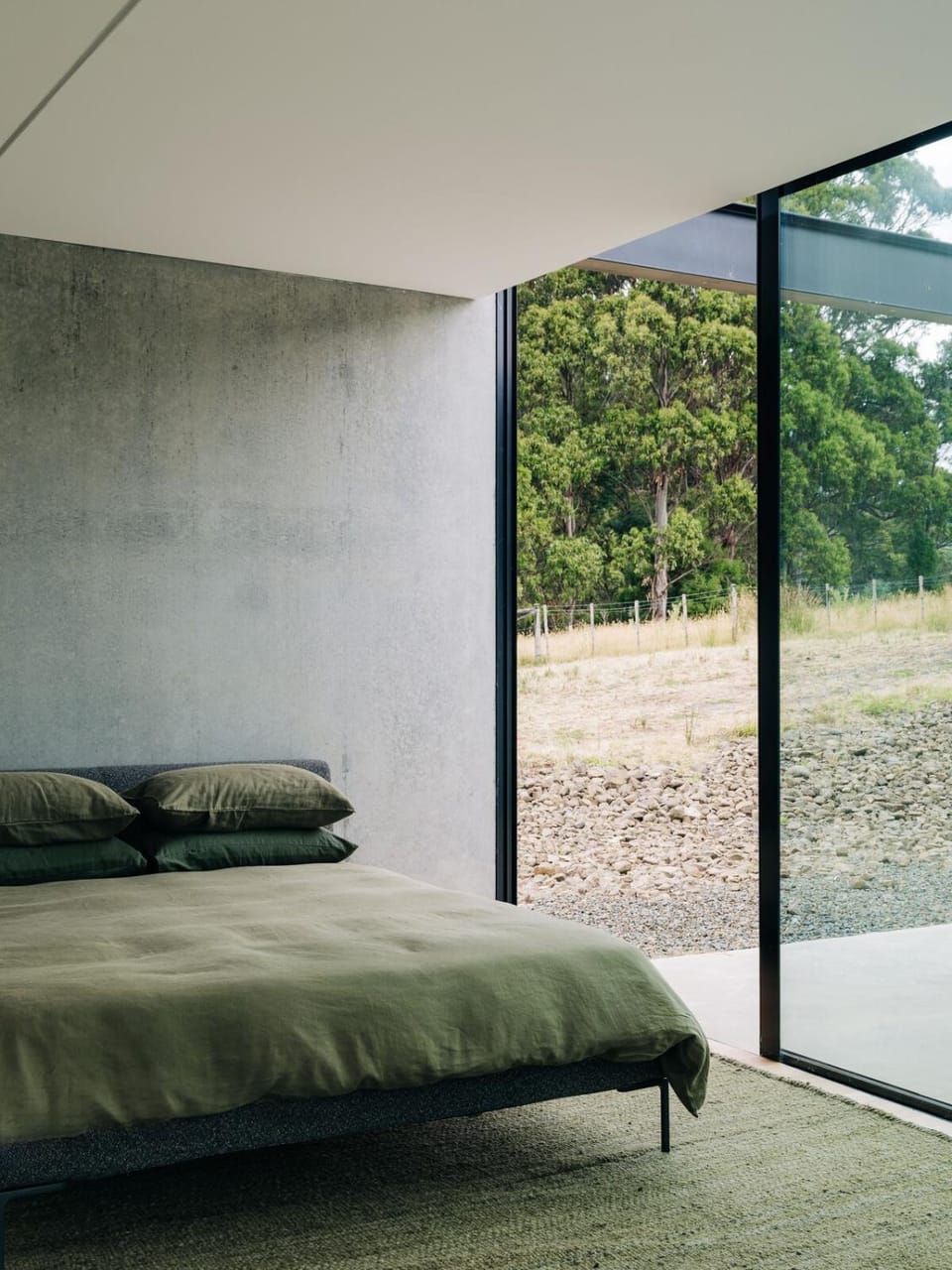 Triptych - The Blunt House House in Tasmania