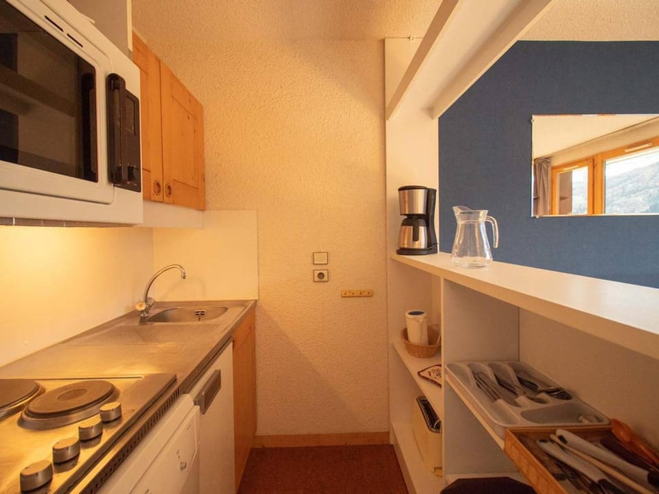 Charmant T2 avec balcon à Valmorel, parking disponible - FR-1-291-715 Apartment in Les Avanchers-Valmorel