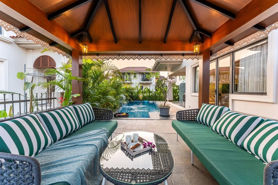 ELIVAAS Casa Bonita 4BHK Hideaway with Private Pool Villa in Goa, India