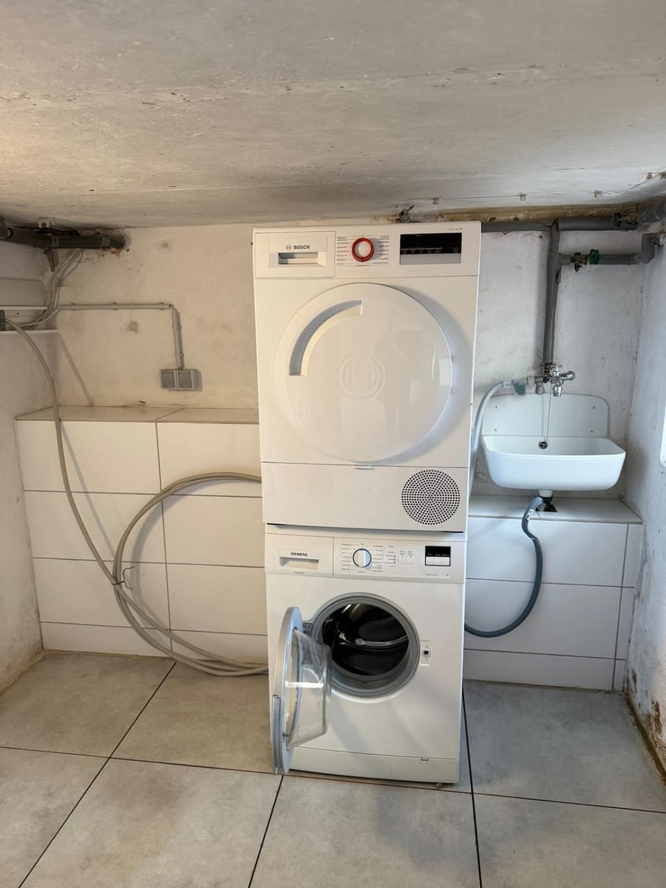 washing machine, dryer