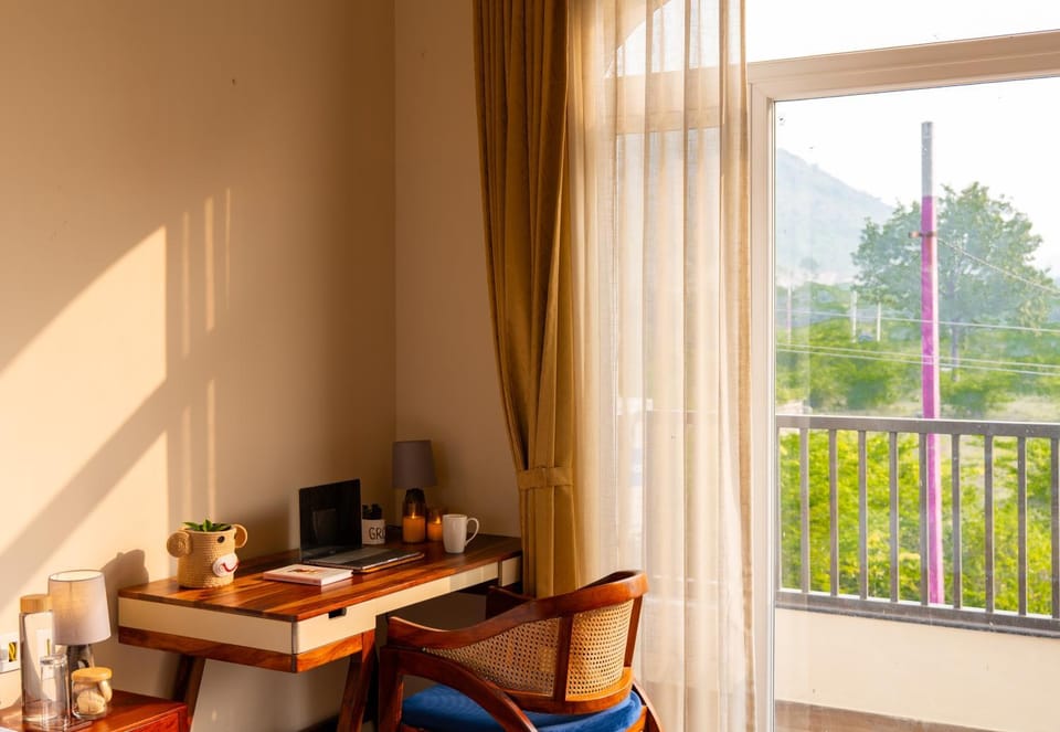 Vaikunth Villa 3-BHK Getaway with Rooftop Pool, Sit-out Area, Jacuzzi, Scenic Lake & Hill Views Villa in Gujarat