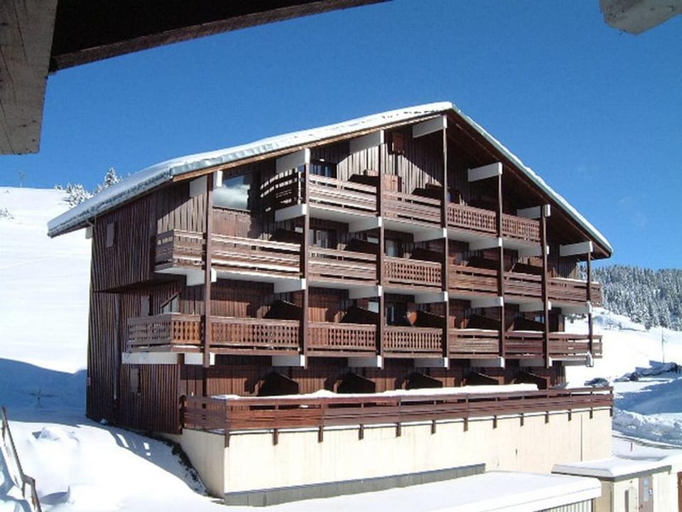 Studio rénové 4 pers, animaux permis aux Saisies - FR-1-293-2 Apartment in Haute-Savoie